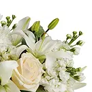 fiorista fiori di Firenze- Composizione di nozze di fiori bianchi Bouquet floreale
