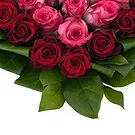 fiorista fiori di Firenze- Composizione di rose rosa e rosse Bouquet floreale