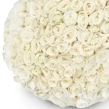 Almere-virágok- Fehér szerelem Virágkötészeti csokor