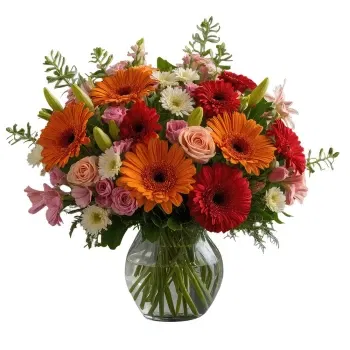 Germany flowers  -  Sunset Radiance Flower Delivery