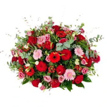 Holland flowers  -  Biedermeier pink and red Flower Delivery