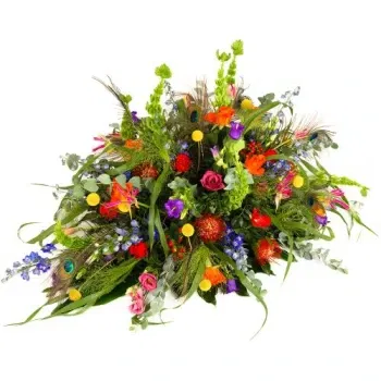 Holland flowers  -  Colorful mourning arrangement Flower Delivery