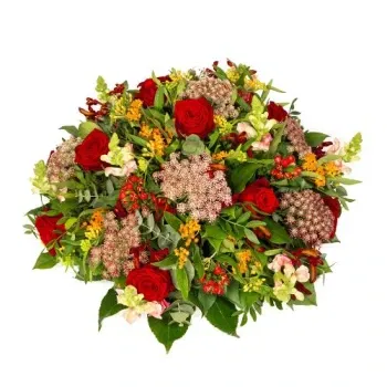 Holland flowers  -  Biedermeijer warm colours Flower Delivery