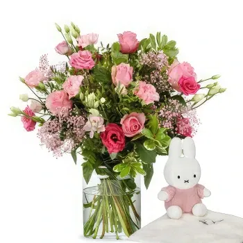 Holland flowers  -  Sweet dreams + Miffy Flower Delivery