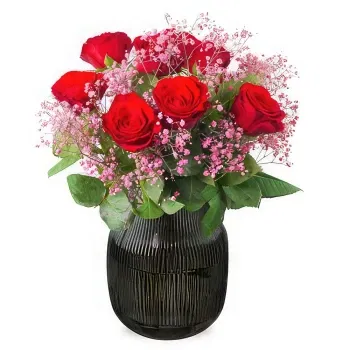 Holland flowers  -  Romantic roses Mae Flower Delivery