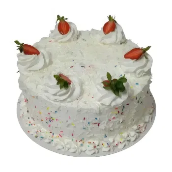 Kenya blomster- Whit Forest Cake Blomst Levering