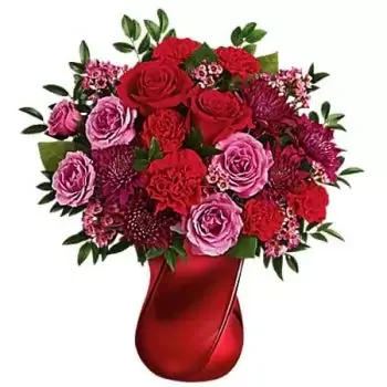 fiorista fiori di Felicity- SCHIACCIATA MAD Fiore Consegna