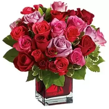 Trinidad Blumen Florist- MADLY IN LOVE BOUQUET  Körbe Lieferung