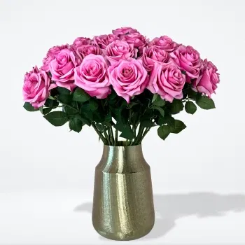 Slovenia flowers  -  Imperial Pink Roses Flower Delivery