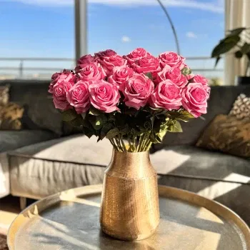 Olaszország online virágüzlet - Imperial Pink Roses Csokor