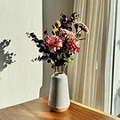 Halta blomster- Myk silkebukett Blomsterarrangementer bukett