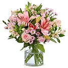 Amsterdam-Zuidoost flowers  -  Beautiful pink bouquet Flower Bouquet/Arrangement