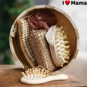 Madrid  - Bathroom Set - Large Round Box 