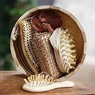 Holland flowers  -  Bathroom Set - Large Round Box Flower Bouquet/Arrangement