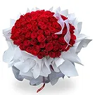 China flowers  -  Luxurious Bouquet of Red Roses Flower Bouquet/Arrangement