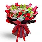 fiorista fiori di Xiangdong Qu- Bacio della mamma Bouquet floreale
