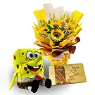 Subic flowers  -  Sunshine Embrace Flower Bouquet/Arrangement