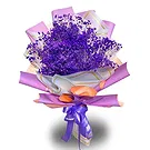 fleuriste fleurs de Mandaon- Violet de luxe Bouquet/Arrangement floral