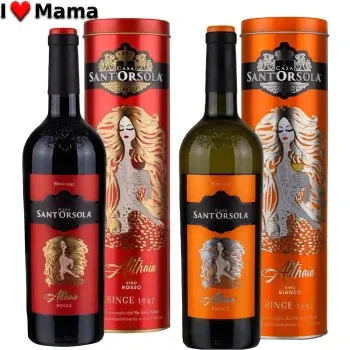 Nice  - Italian Red and White Wine Gift Set 