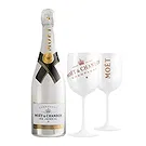 Amsterdam Blumen Florist- Moet & Chandon Ice Imperial Champagner-Gesche Bouquet/Blumenschmuck