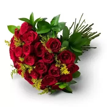 マナウス オンライン花屋 - 36本の赤いバラの花束 花束