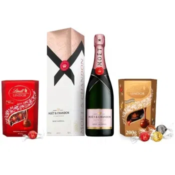 Stuttgart  - Moët & Chandon Rosé Impérial & Lindt Lindor C 