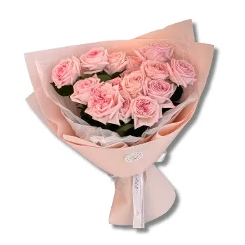 fiorista fiori di Ras Al Khaimah- Rose rosa di lusso O'Hara
