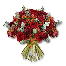 United Arab Emirates flowers  -  Elegant Red Rose and Spray Rose  Flower Bouquet/Arrangement