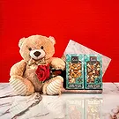 Sevilla rože- Darilni set Hugs & Chocolate Cvet šopek/dogovor