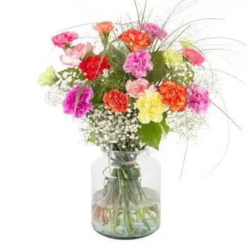 Besonrieux Blumen Florist- Spielen mit Farben Blumen Lieferung