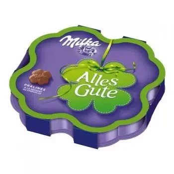 Belgium online virágüzlet - Milka Alles Gute-Csokoládé Csokor