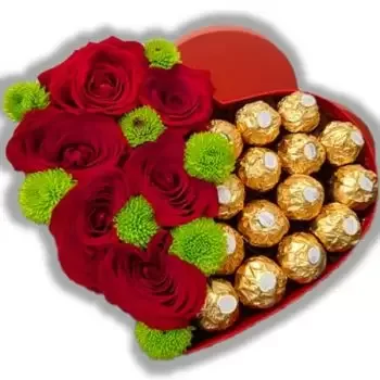 بائع زهور البوابات Vells- يينيانغ مع الحب زهرة التسليم