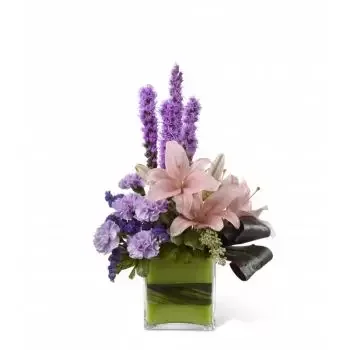 Acapulco flowers  -  Purple temptation Flower Bouquet/Arrangement
