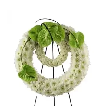 Guadalajara online Florist - Wreath of Peace Forever Bouquet