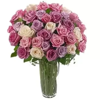 fleuriste fleurs de La Mecque (Makkah)- Roses mélangées Bouquet/Arrangement floral