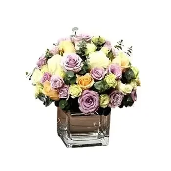Sabah as-Salim Blumen Florist- Gemischte Rosen Blumen Lieferung