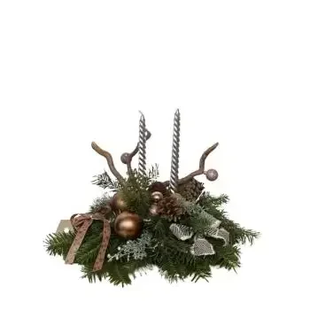 ラホベック 花- クリスマスの装飾 花 配信