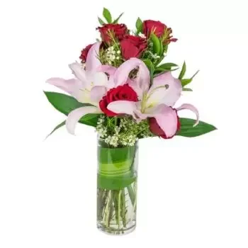 Dammam kvety- Zmiešané orientálne kvety Kvet Doručenie
