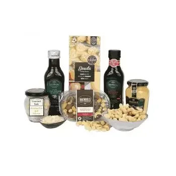 Italy flowers  -  Gourmet Package (Small) Baskets Delivery