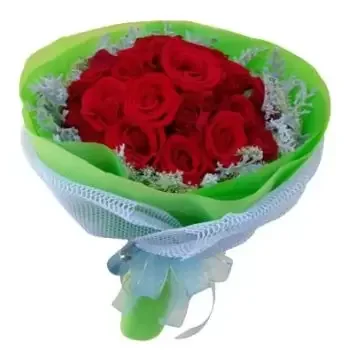 Java Blumen Florist- Liebesstrauß Weihnachten Blumen Lieferung