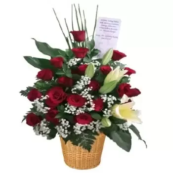 Batam Blumen Florist- Arrangement Schönheit Weihnachten Blumen Lieferung