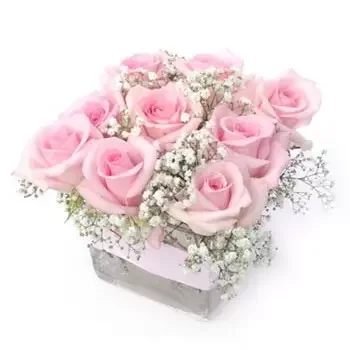 Ancheon-myeon kwiaty- Uściski i buziaki Kwiat Dostawy