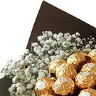 Kaloleni kwiaty- Bukiet czekoladowy Ferrero Rocher Bukiet ikiebana