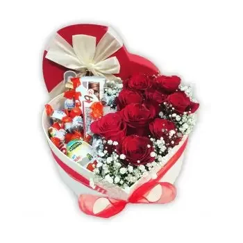 Μπράγκα λουλούδια- Τριαντάφυλλο Γλυκά Λουλούδι Παράδοση