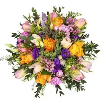 fleuriste fleurs de Zurich- Jeu de couleurs Fleur Livraison