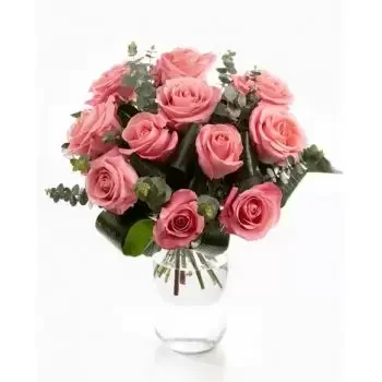 Almasu λουλούδια- Ροζ Φιστίκι Λουλούδι Παράδοση