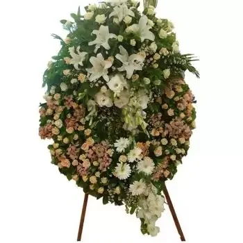 Yerevan kedai bunga online - Karangan Bunga Penghormatan Sejambak