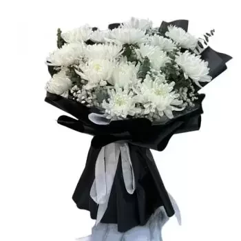 Guangzhou online Florist - White Sympathy Bouquet