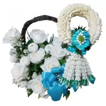 Бури Рам цветы- Цветочная корзина для мамы Цветок Доставка
