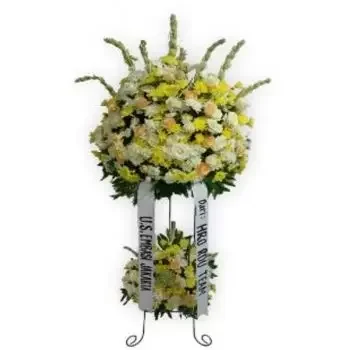 Indonesia Kwiaciarnia online - Stojak na kwiaty mieszane Bukiet